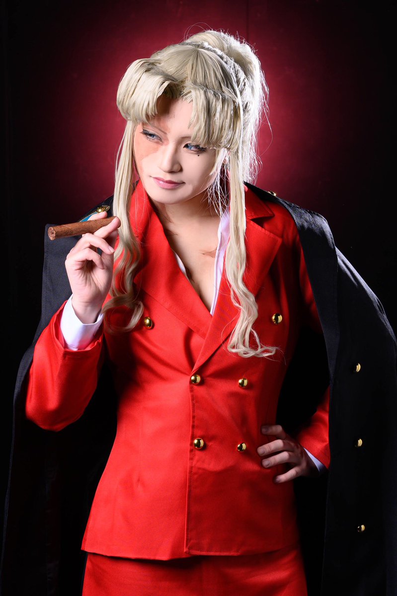 BLACK LAGOON ブラックラグーン バラライカ コスプレ 衣装+ウィッグ