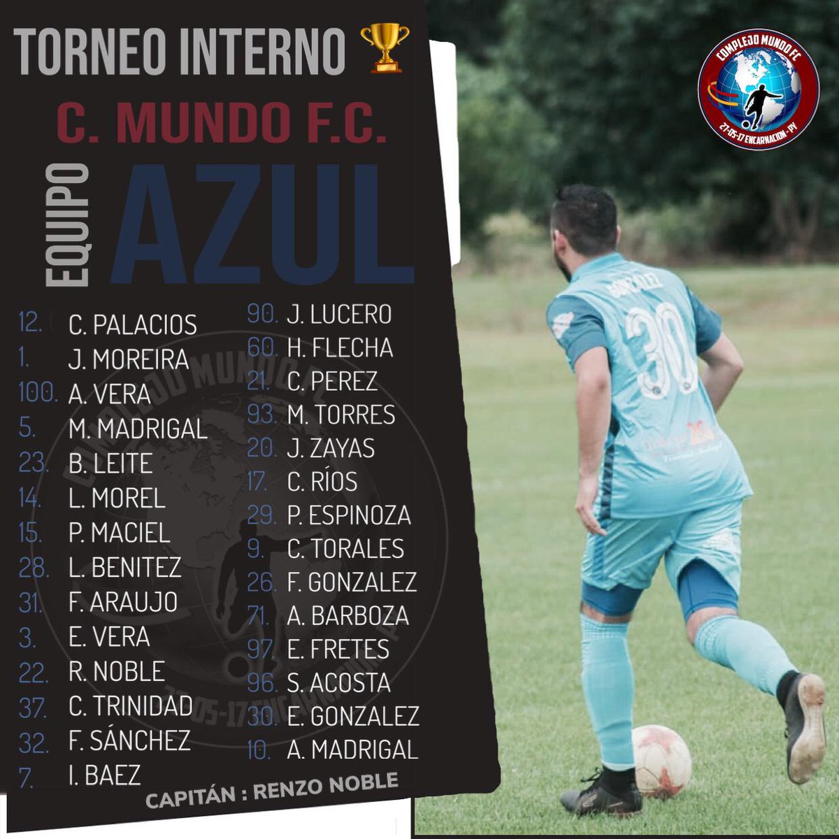 Volvieron los sábados de fútbol interno.. ⚽ Bordo vs Azul 🏆 
Que salga campeón el mejor, fuerza!!