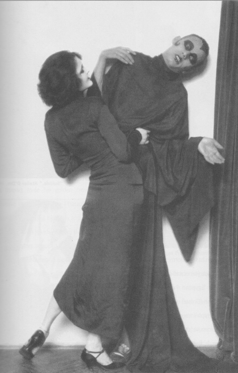 Long-term for Anita, anyway.By 1922, she was serious with dancer Sebastian Droste, who shared her love of the stage, love of dance, and love of coke. Together, they choreographed a show called "The Dances Of Depravity, Horror and Ecstasy.”