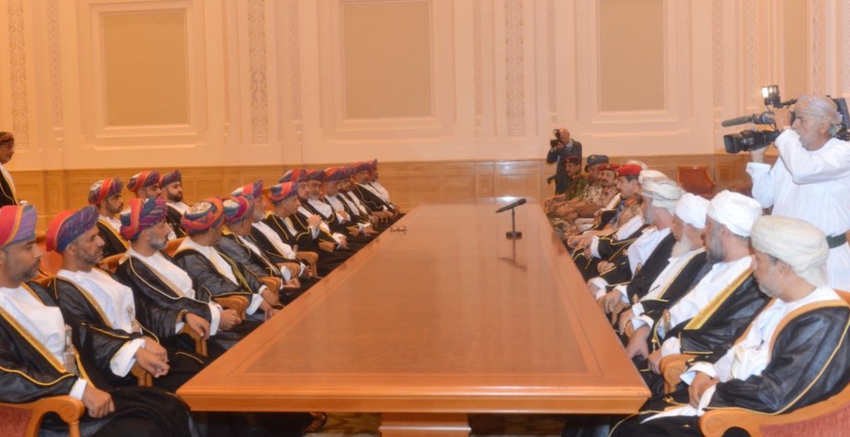 Arab News On Twitter Breaking Images Of Oman S Defense Council