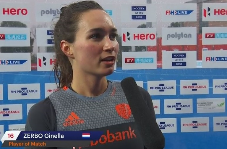 g2csports's tweet photo. Matchday 1 / Women's FIH Pro League in Changzhou (Province Jiangsu): China vs. Netherlands 0:3 - Player of Match @GinellaZerbo! #hockey #China #Netherlands #niederlande #ginellazerbo #fih #fihproleague2020 #fihproleague #q10magicpower #g2csports #changzhou https://t.co/fnAGSEISIU