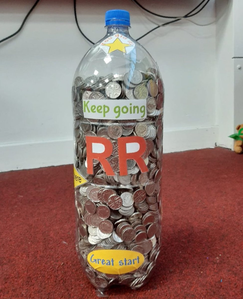 LarchwoodPA's tweet photo. RR are our current leaders in our #5pchallenge @LarchwoodPS
Will they be receiving the £100??
Remember ever class will receive £25 for participating and 2nd place £50...teachers along with their class can spend how they wish 👍🏼#PA #fundraising https://t.co/C3IOFl3DfM
