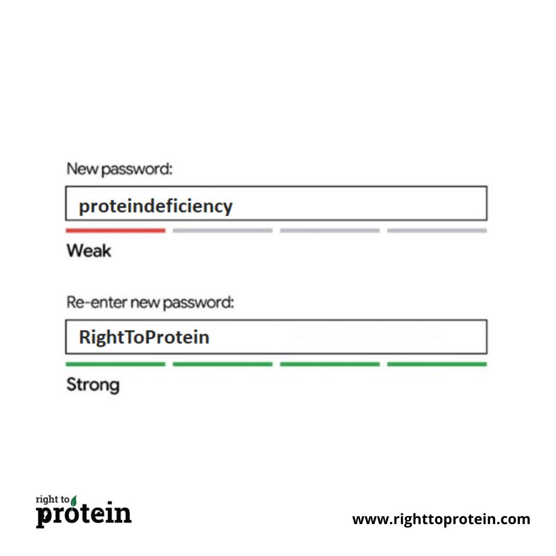 RTPSouthAsia's tweet photo. Kickstart the new decade with a strong resolution!
Replace the OLD you with a NEW you. Replace your OLD password with a NEW password.
Exercise your #RightToProtein today.
#NewPassword #OldPassword #TrendingFormat https://t.co/BEQTCs8giH