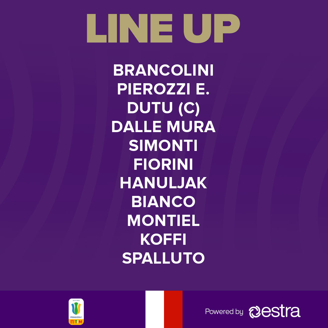 acffiorentina's tweet photo. ⚽️ #FiorentinaSamp ore 11.00
👥 L' #11Viola in campo
📺 https://t.co/rI7eUxsbJG e Sportitalia
#PrimaveraTim
#ForzaViola https://t.co/n0ZLQiO1wp