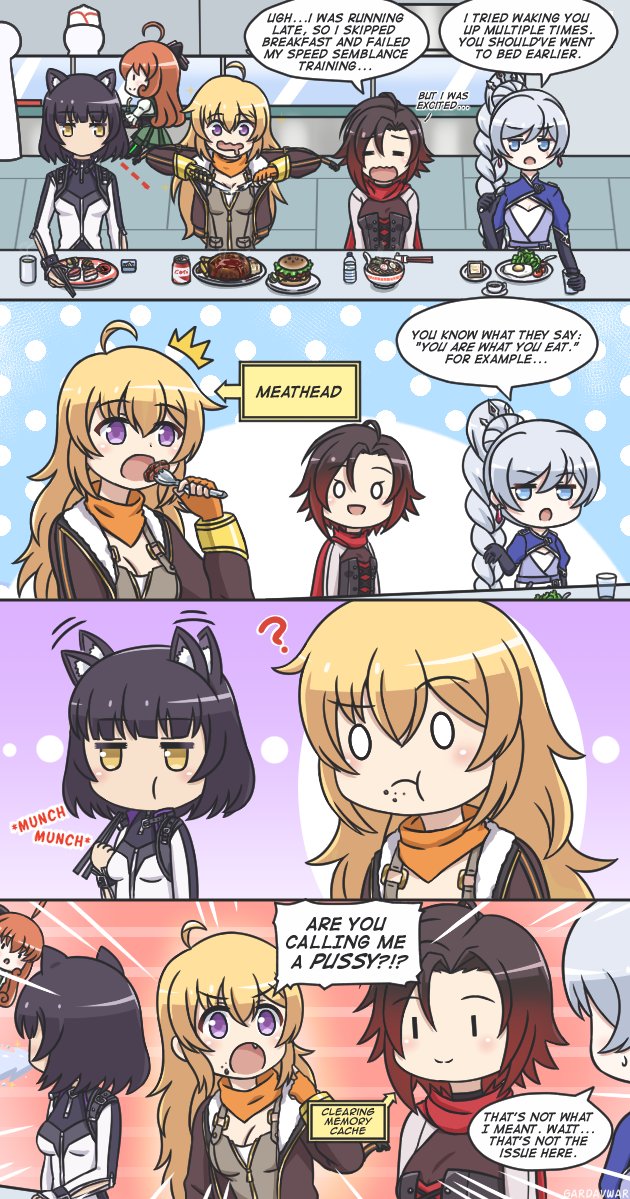 I believe the term is '?????', Yang. ?

#RWBY 

- - -

Anyone who wants to translate this to other languages, feel free. 