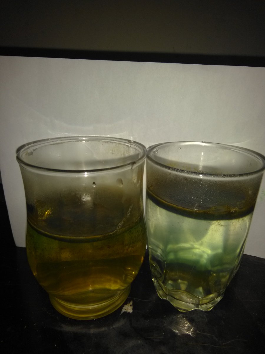 nolo_da's tweet photo. Tested Hammanskraal tap water ( municipal water) and Truck water..
Water has composite oxide and Rust..
#water
#Avoidtapwater
#wepurifywater
#health
#DJsbu
Book your water test
012 516 0569 / 064 937 6247 https://t.co/hTcwEHrnBH