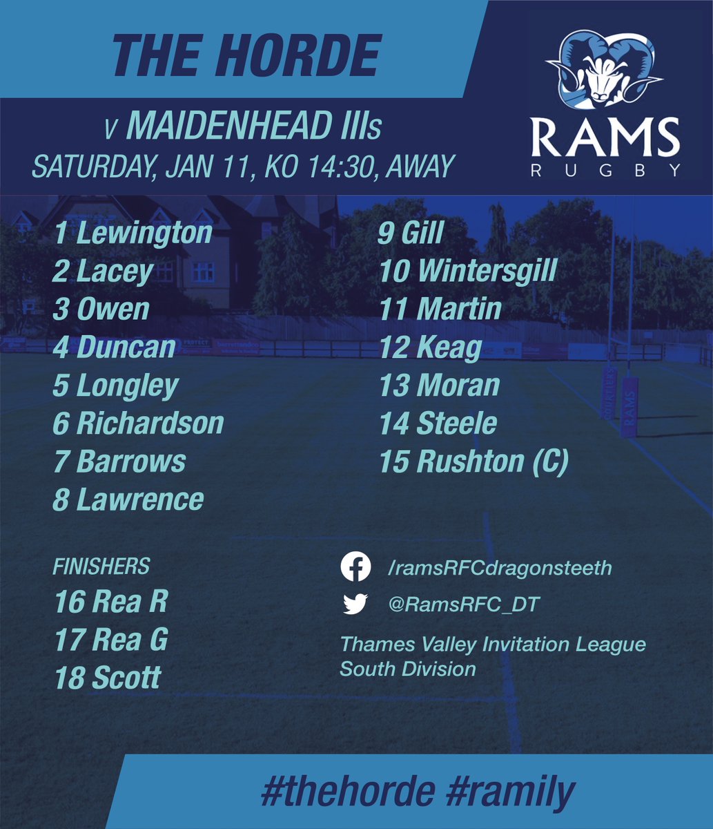 Rams RFC - Dragon’s Teeth tweet media