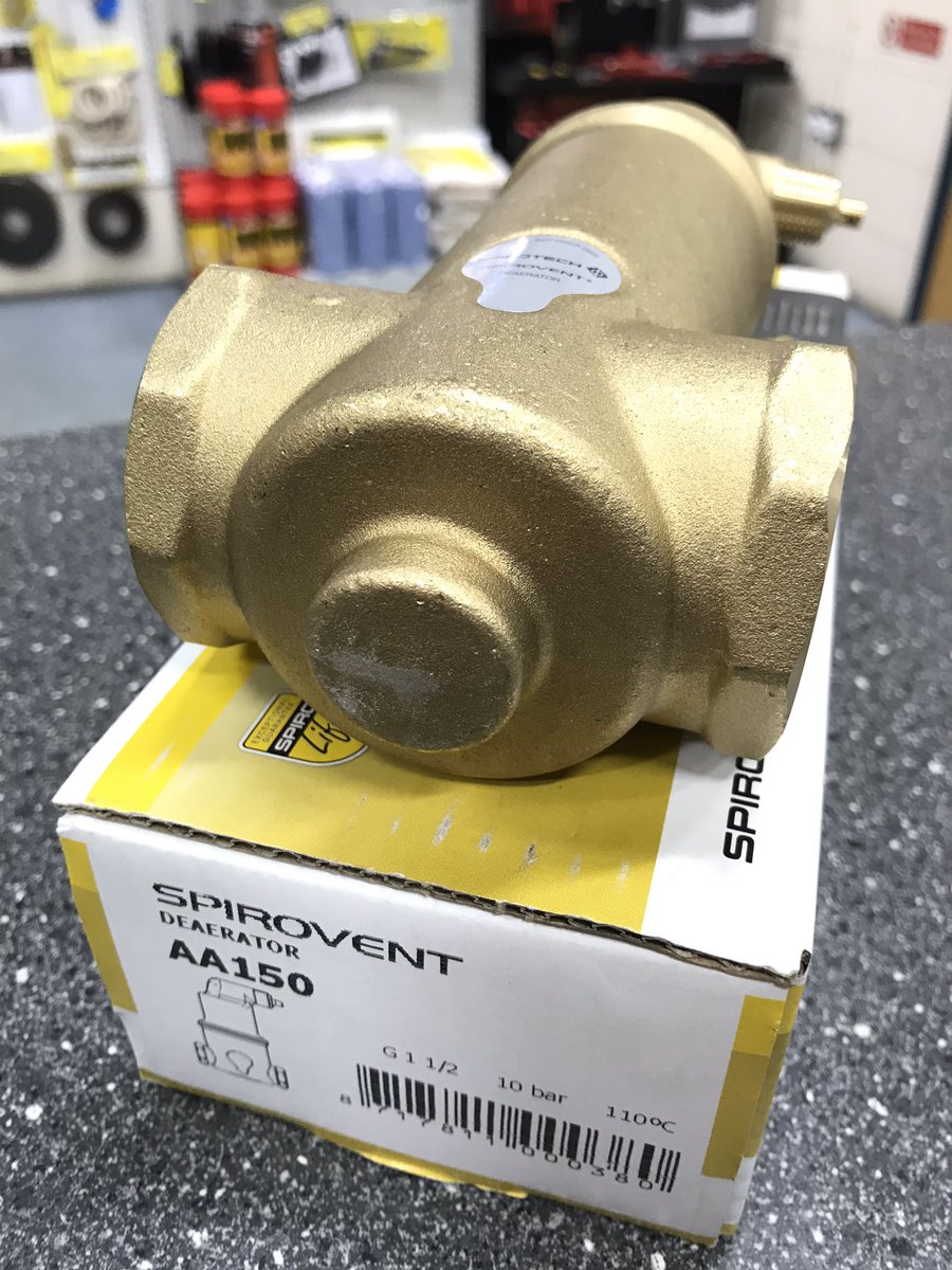 HeatingSupport's tweet photo. We are continuing to supply more products from the @SpirotechUK range including this 1.1/2” SpiroVent AA150 Deaerator @GoodyerDave https://t.co/foHoDqgHoz