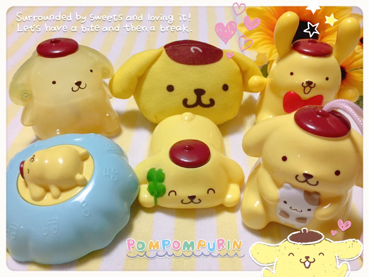 ポムポムプリンハッピーセット🍮✨おもちゃ全部かわいいです💖後ろ姿もちゃんとプリンくん✳︎!特別招待モニターに選んでいただき、全てのおもちゃをいただいたのですが週末限定のシールが欲しくて昼マックしてきました😋癒されます💕おすすめです🍀#ポムバサダー特別招待モニター  #ハッピーセット 