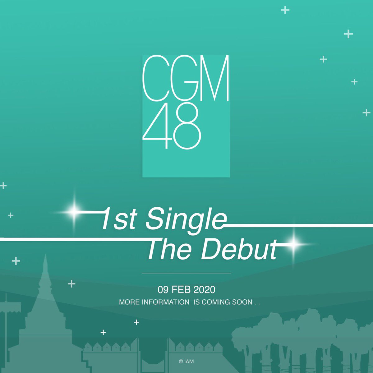 ประกาศ  CGM48 1st Single The Debut

และเตรียมพบกับความสดใสกันอีกครั้ง 
กับซิงเกิลแรกของ CGM48  
“ Chiang Mai 106 ”
ในวันที่ 9 กุมภาพันธ์ 2563
และรายละเอียดเพิ่มเติมรอติดตามเร็วๆนี้
 #CGM48 #welovecgm48