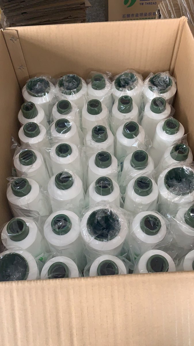 ThreadYm's tweet image. Perfect packaging.
We have different packaging ways for you to choose.
This is an order for polyester dope dyed yarn.
We mainly specializes on dyeing yarns.
If any interests, please let me know.