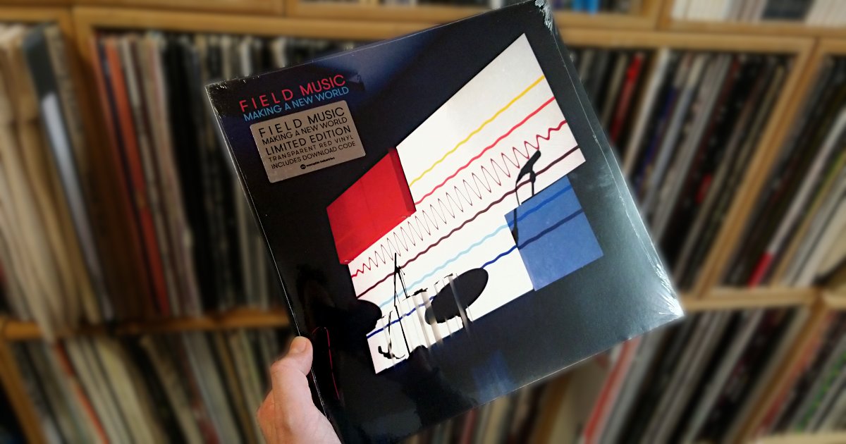 SisterRayStore's tweet image. Out now! 👀

Field Music - Making A New World

The excellent new 19 track(!) LP on LTD red vinyl ❣️

Buy: sisterray.co.uk/products/makin…

@fieldmusicmusic @memphisind #fieldmusic #vinyl