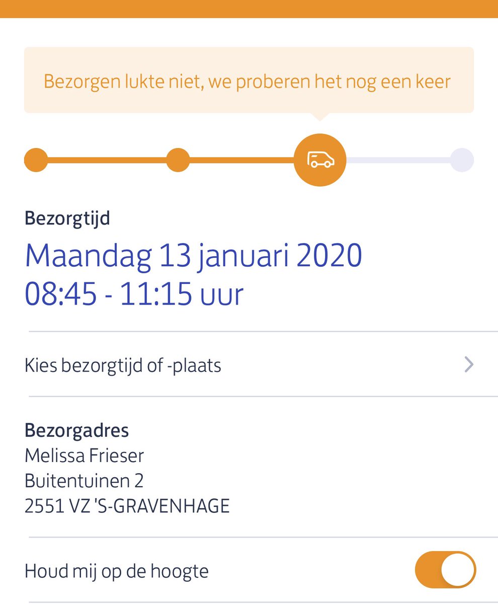 planpelan's tweet photo. @PostNL hij heeft alweer niet eens aangebeld!!! Waardeloos die bezorging van jullie! Vroegah deden jullie tenminste gewoon nog je best!  Zorg je even dat ie terugrijdt en nu wel aanbelt? Blijf niet voor niets thuis! En maandag zeker vrij ja daaaaaag!Dit is al de derde keer! https://t.co/ojCklvhjZC