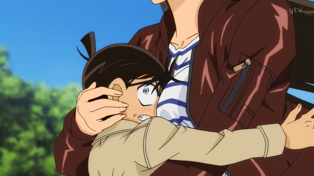 クロス On Twitter 幼馴染みの同級生でかつ愛する相手に抱かれて胸に顔を埋める工藤新一 17 名探偵コナン Conan Https T Co Eafojun0yg Twitter