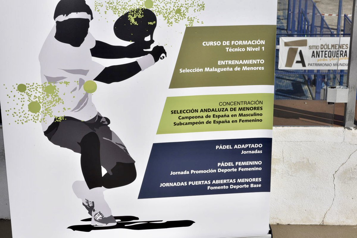 AytoAntequera's tweet image. 👟 Además de los siete torneos, habrá durante el año concentración de selecciones, jornadas de Pádel Adaptado y Pádel Femenino, así como cursos de formación.

La @faponline ha reconocido hoy la colaboración de @AytoAntequera, @RAD_sport y el Club Social #Matagrande.