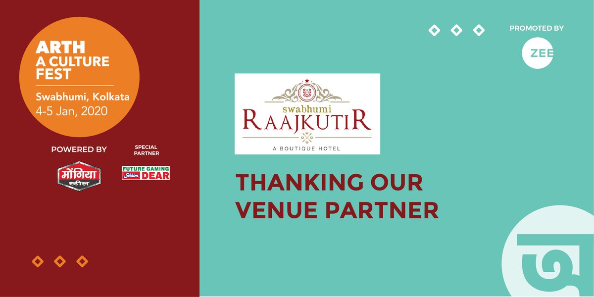 arth_live's tweet image. Our heartfelt thanks to our partners for their unswerving support to Arth - A Culture Fest powered by @LimitedMongia &amp;amp; Special Partner Future Gaming Sikkim Dear Lottery. 

@cashurdrive | #Vann | @raajkutir