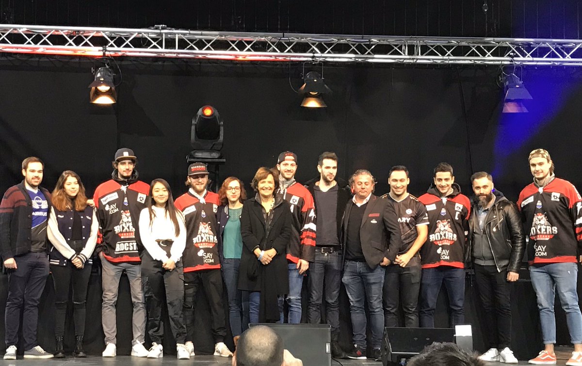 C’est parti pour le #BED20 toute la journée à la Patinoire Mériadeck avec du beau monde !