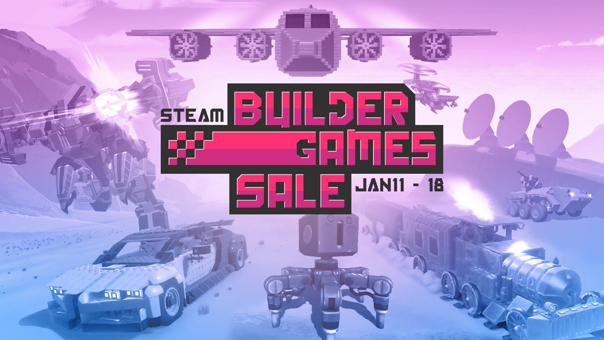 FTD_Game's tweet photo. Hey everyone, just to let you know we are in the steam builder sale which starts on the 11th and will feature on Steam. This will be our last sale before release which we are aiming for the Summer.
#FromTheDepths #BuilderSale #indiegames #SteamBuilderSale #BuilderGames https://t.co/Czso1CBoOj