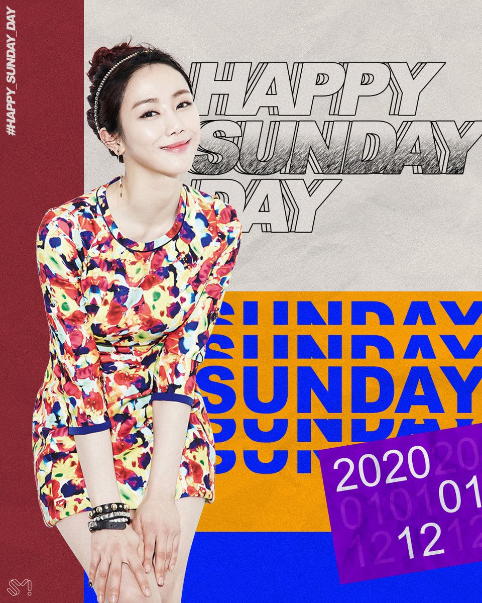 SMTOWNGLOBAL's tweet photo. #HappySUNDAYDay 🎂🎉
#200112 #SUNDAY #선데이 https://t.co/r1ycyLoWsx