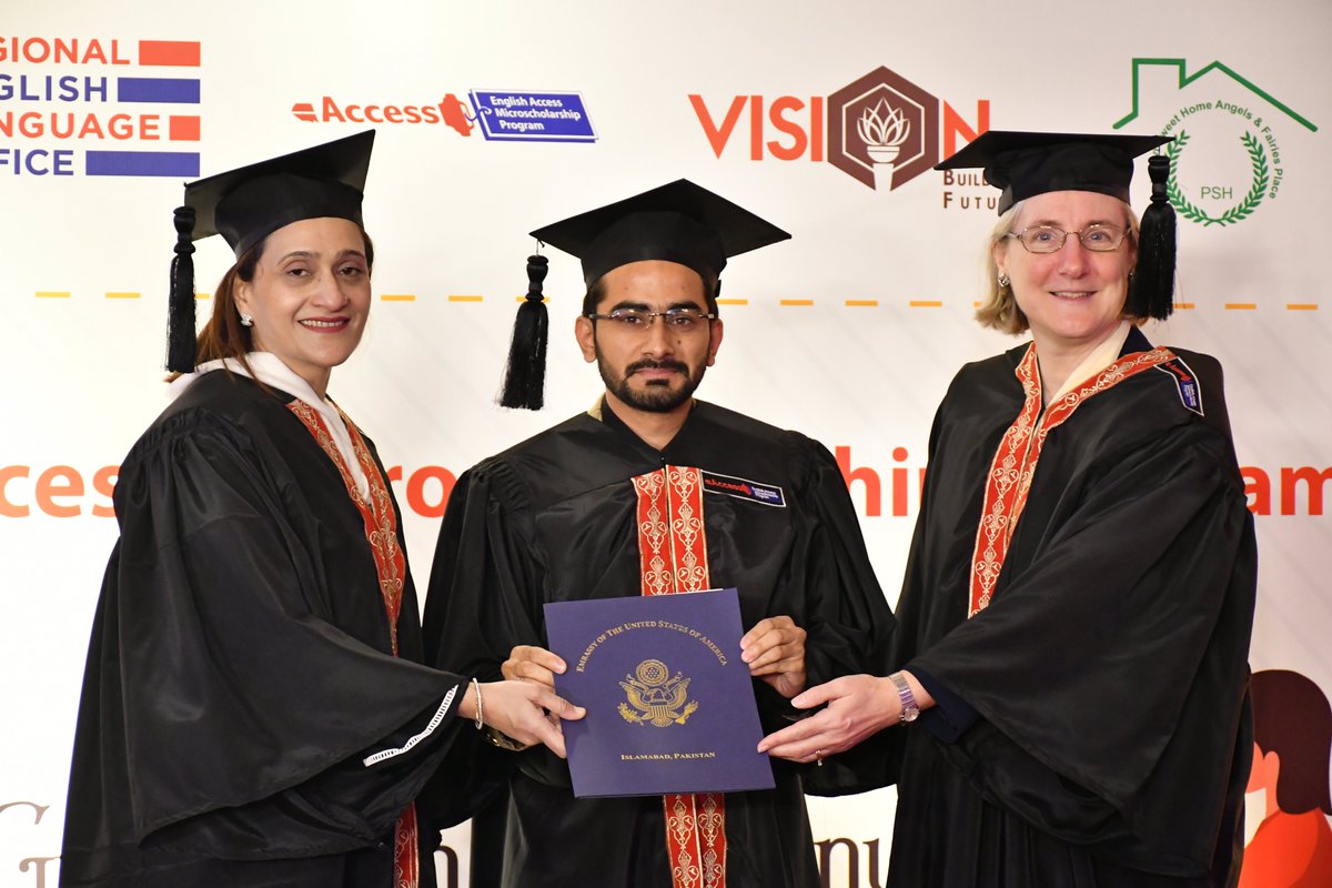 PSH__Official's tweet image. Hard work paid off... Alhumdulillah by the grace of Almighty Allah today is the graduation ceremony of 2 years program of english access micro scholarship program by US Embassy Pakistan at Pakistan Sweet Home, Islamabad.
#Congradulations #usembassy #accessprogram #relo #psh