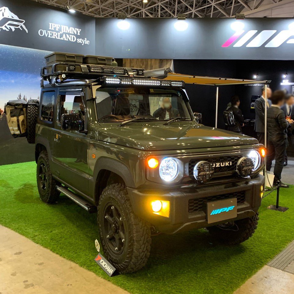 linex_auto's tweet photo. #東京オートサロン2020
#IPF 様
オーバーランダースタイルにカスタムされたジムニー
腰下をパネル風にLINE-X塗装を施工いただいております。
@IPF_Corp
#東京オートサロン
#tokyoautosalon2019
#linex #linexit #linex_auto
#新型ジムニー
#ジムニー #JB64
#IPF #ipflights
#ARB #arb4x4 #arb4x4jp https://t.co/2SMV8lCKQo