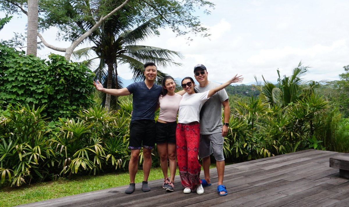 Good times in Bali with good company - will miss you guys so much <a href="/hana_tjia/">hana</a> <a href="/JaiHuang/">Jai</a> ♥️🌅🥥🌴🛵