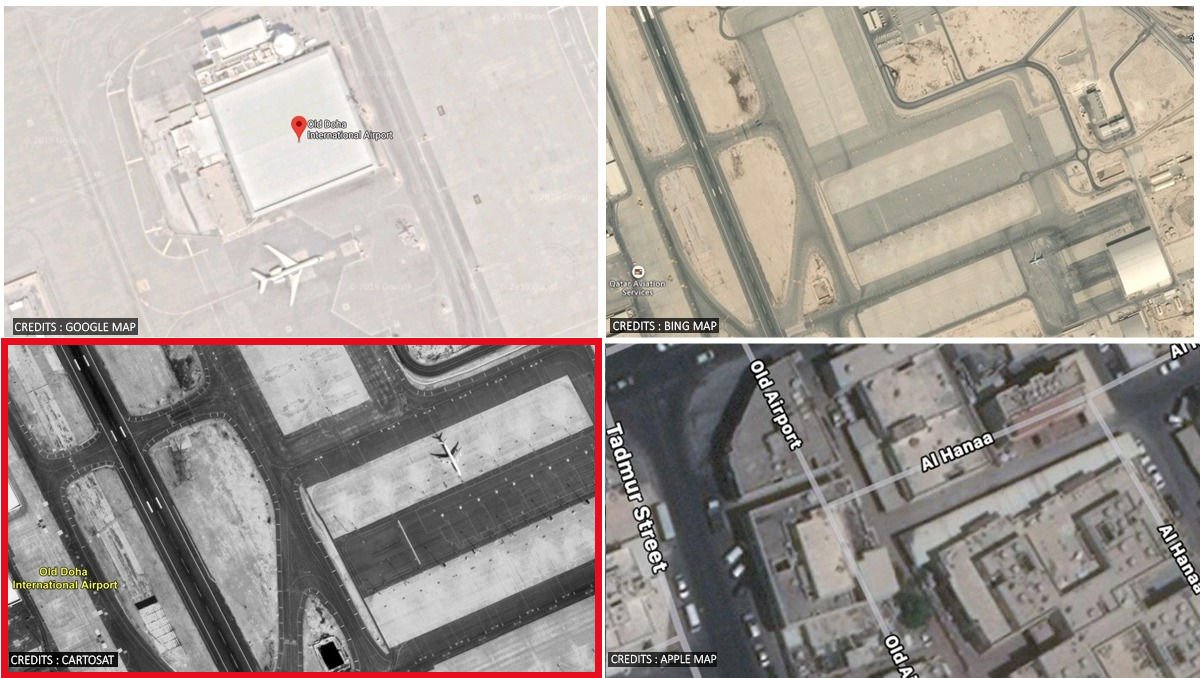 nirbhaisingh07's tweet image. #MakeinIndia 
Seeing Is believing 👍
POWER of our @ISRO's #Cartosat-3 !

Check Comparison of images Google map, Bing Map Apple Map
and 🇮🇳Cartosat-3 Image (In RED BOX) 👇