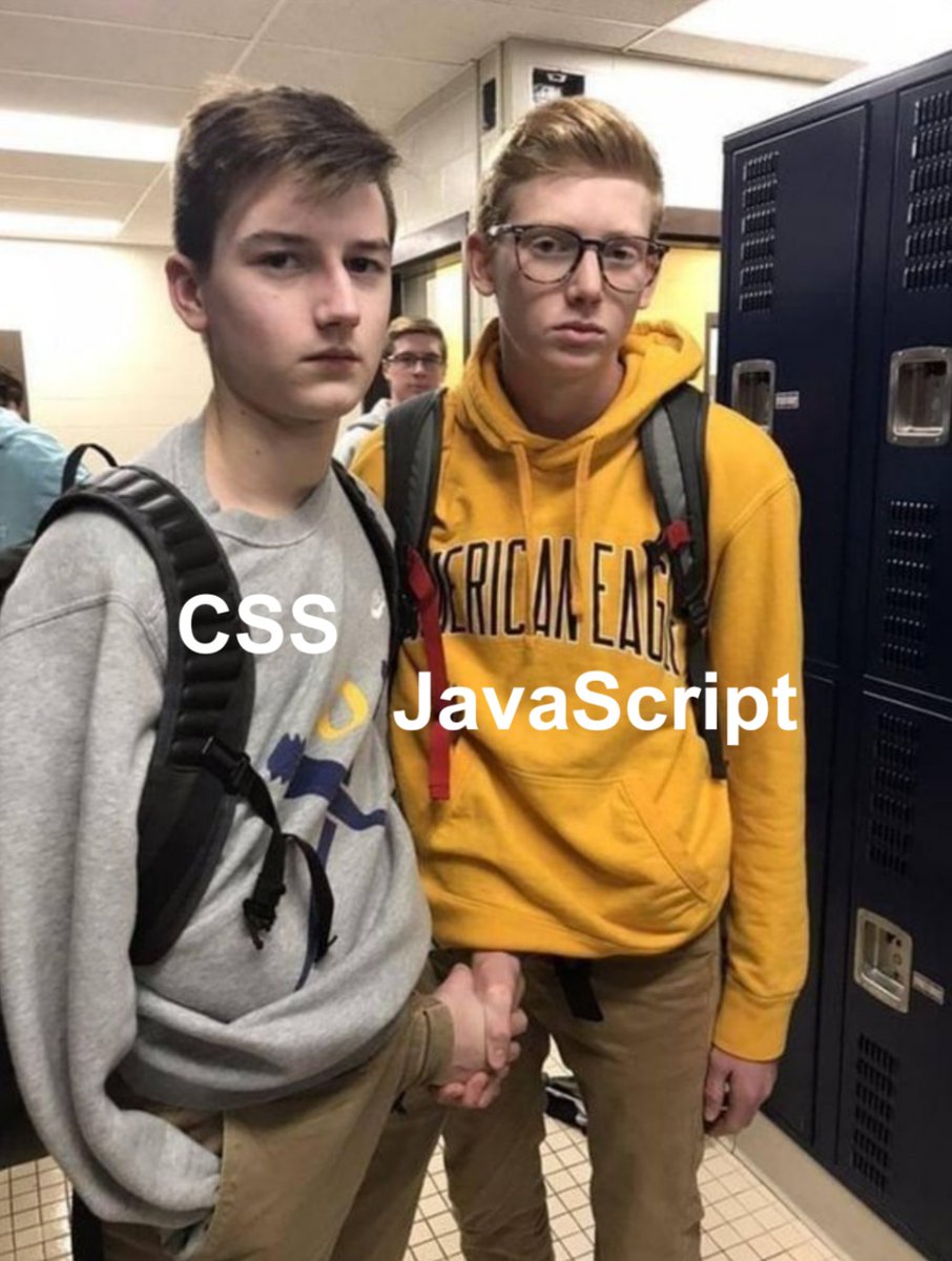 CSS and JavaScript shaking hands...