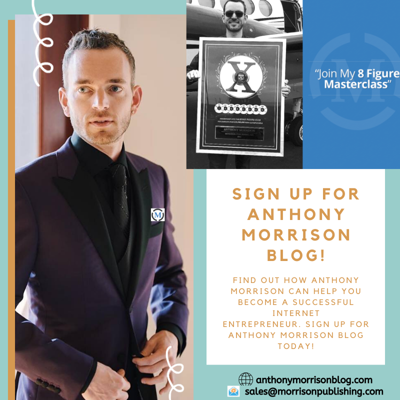 Sign up for Anthony Morrison Blog! It is your turn now to experience financial freedom. Check it out👉🏿🔗anthonymorrisonblog.com

Share Through &amp; Help Us To Spread!

#AnthonyMorrison #AnthonyMorrisonBlog
#NeverGiveUp #BlogBusiness #BlogMarketing