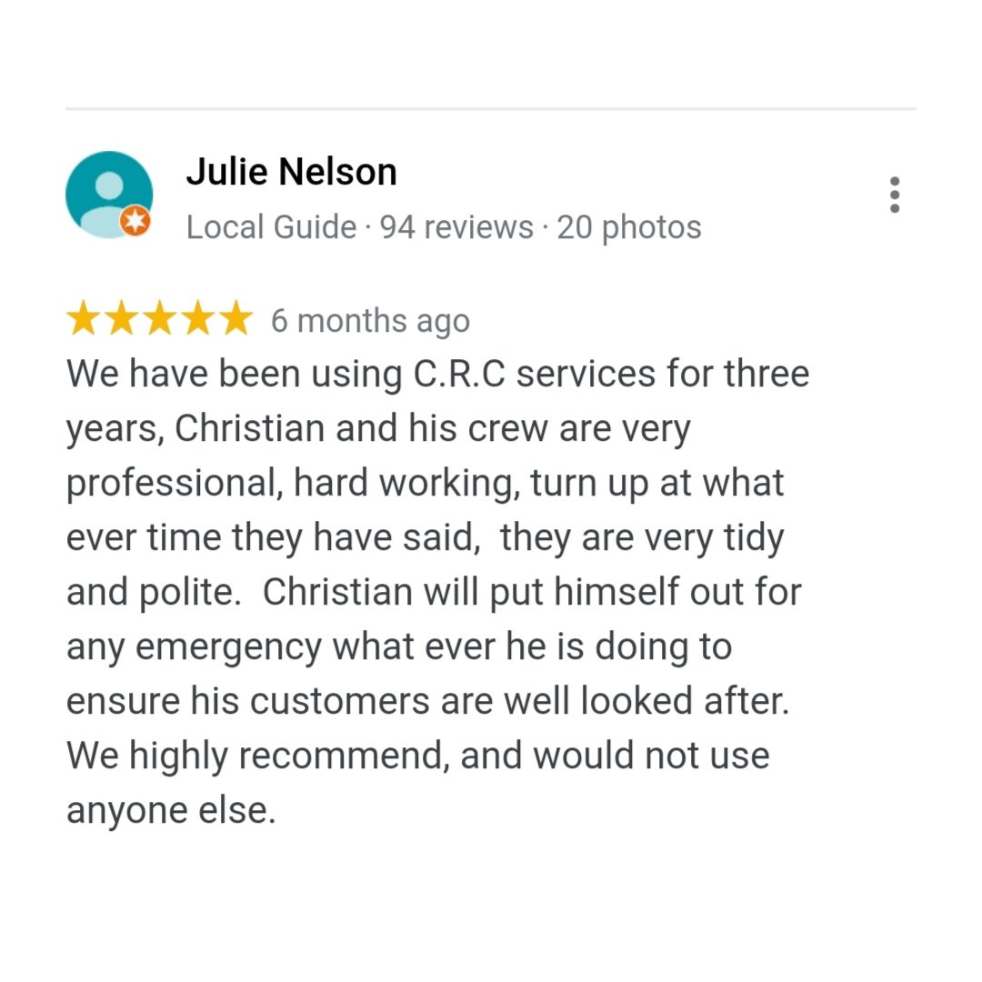 CRC_service's tweet photo. #review #testimonial #5star #googlebusiness #electrician #kingslynn #holbeach #wisbech #local #spalding #lincs https://t.co/lb0stEqNSa