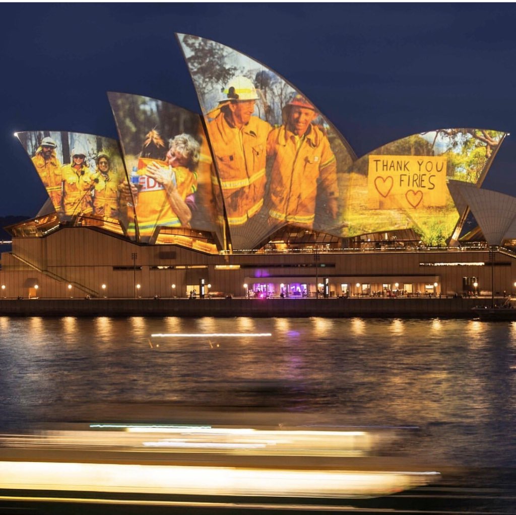 Unprecedented bushfires in Australia so much devastation and loss of lives , animals , homes  &amp; lively hoods. So much respect for all the professional and volunteer fire fighters. Some rain 💦and change in conditions are a welcomed sight.
