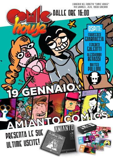 Amianto Comics: gli autori incontrano i fan a #Sarzana (SP) #AmiantoComics #ComicHouse is.gd/vgsk6O