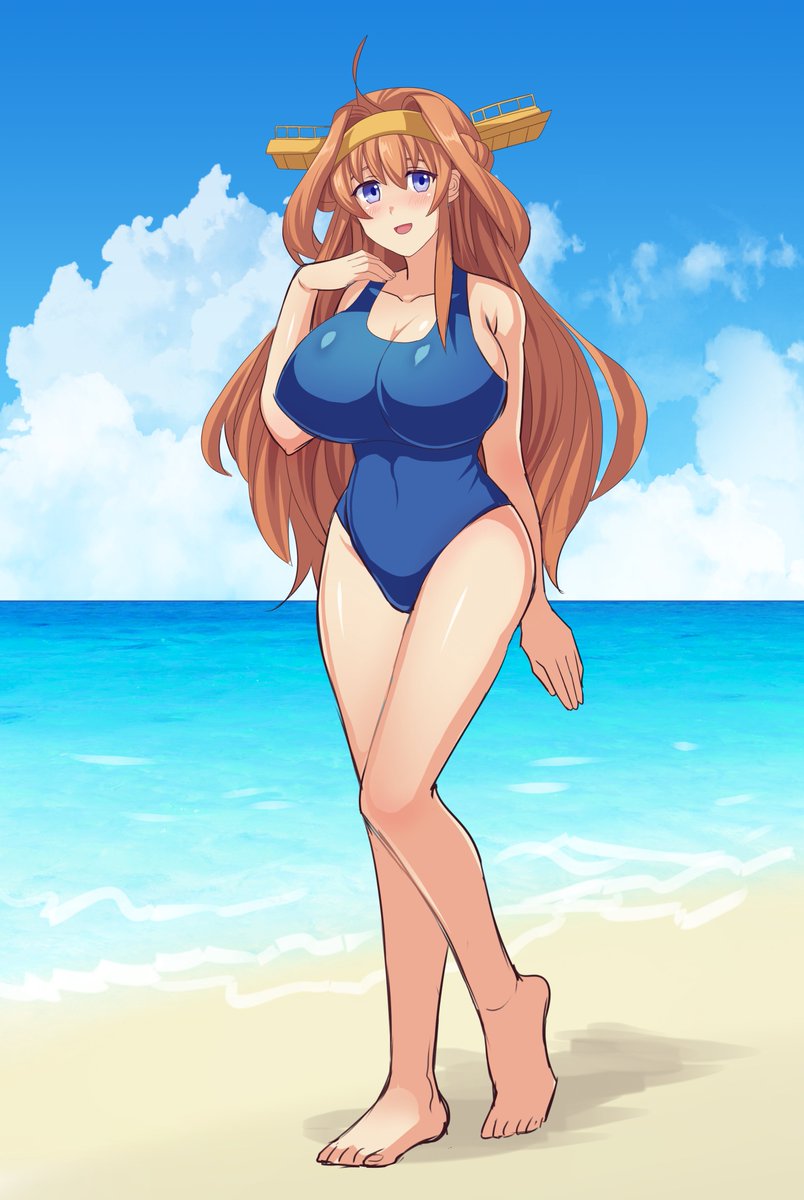 ご本人様から掲載許可を頂いております
添削のポイントとして
・肌水着髪などのグラデハイライトの付け方
・日光の付け方 肌のベース色と影色の落差など
また添削受けましたら載せますね
少しでもお役に立てれば幸いですm(_ _)m
追伸 ペン設定はクリスタです