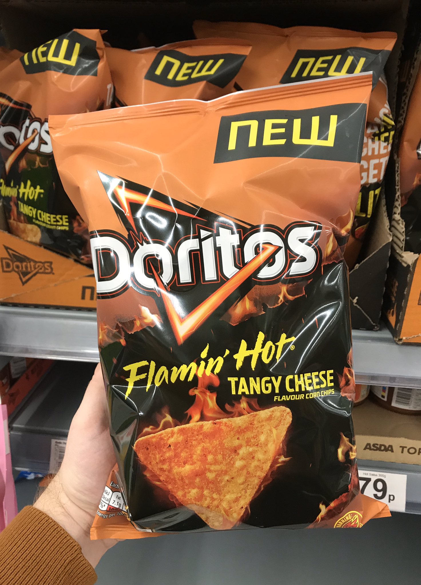Well This Is New on X Flamin Hot Tangy Cheese Doritos At Asda DoritosUK doritos tangycheese cheese flaminhot spicy wellthisisnew https t tkux0h1hXw X