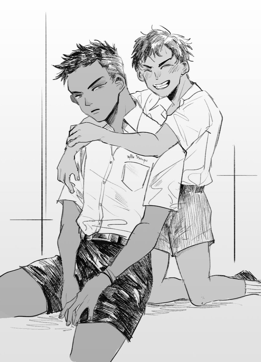 ch_thanu's tweet photo. (วันของเดะๆ ธนูกับน้องชาย 🤤) https://t.co/mCgkn7YLNi
