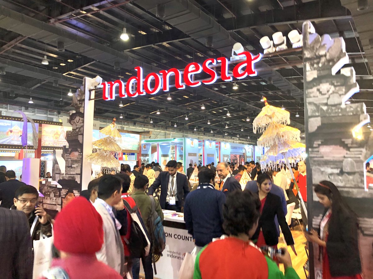 SigitWtj's tweet photo. SATTE Day2 (1) w/ more people #TATO #BtoB & more business #bigday #WonderfulIndonesia @Parekraf_RI MoTCE @indtravel #SalamKreatif #IniDiplomasi #IndonesianWay @Kemlu_RI #MOFAIndonesia #KBRI #VITO #NewDelhi #India #DBPPII #AsdepRIII #GreaterNoida #9/1/2020 https://t.co/SA9A8WUFhO