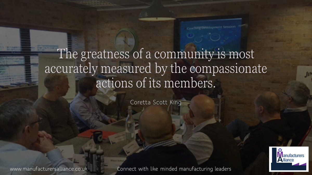 Mfg_Alliance's tweet image. When you join The @Mfg_Alliance, you join a community. A community built on trust that go the extra mile to support each other. #ManufacturersAlliance

#ukmfg #gbmfg #ukmanufacturing #manufacturinguk #madeinbritain #leadership #community