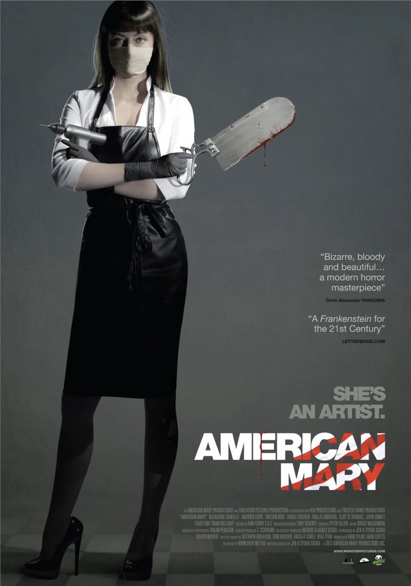 96. American Mary (2012)Tragically underwatched indie horror starring queen Katharine Isabelle of Ginger Snaps fame as a medical student who in order to make easy money falls deep into the dark world of performing underground surgeries