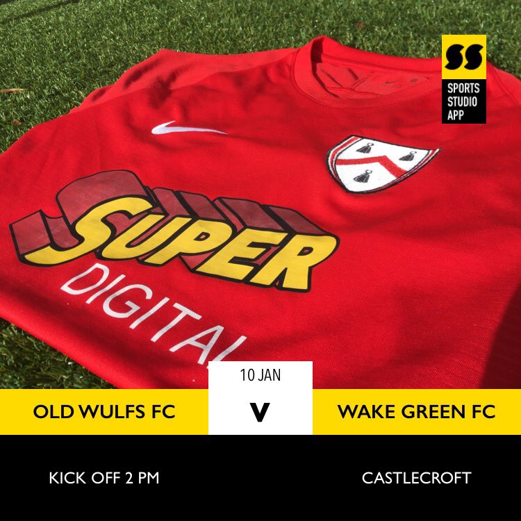 Quarter Final Cup action today as we host Wake Green at Castlecroft. 1.30 k.o 
Come show your support as the lads look to go one better in the cup this year 👊

Match sponsor - <a href="/SuperDigitalUK/">Super Digital</a> 

#wearewulfs <a href="/BirminghamFL/">Birmingham League</a>