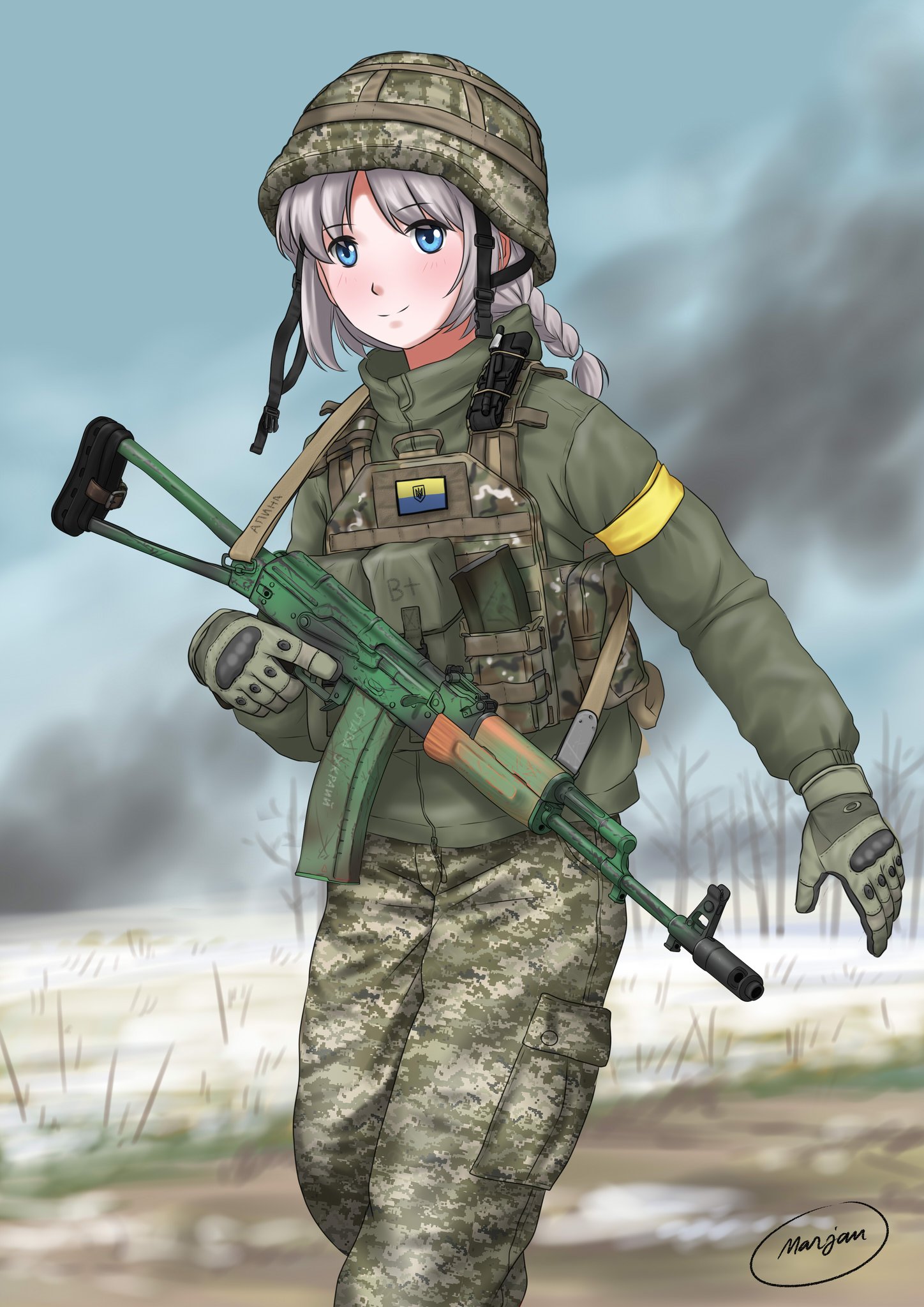 Украинские военные аниме