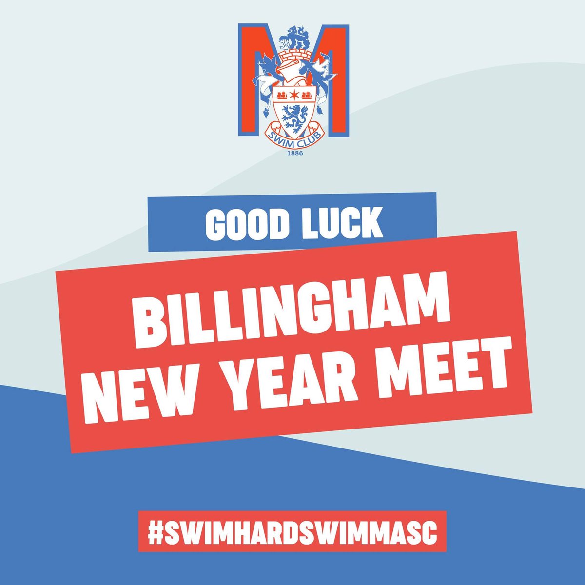 MASCSwimming's tweet photo. It's the first gala of 2020!! 🏊♀️🏊♂️
Good luck to all #TEAMMASC swimmers competing in the @billinghamasc New Year Meet this weekend!
Have a great weekend guys!
https://t.co/oTYJsTzBus
#SWIMHARDSWIMMASC https://t.co/YmGp6PwwNT
