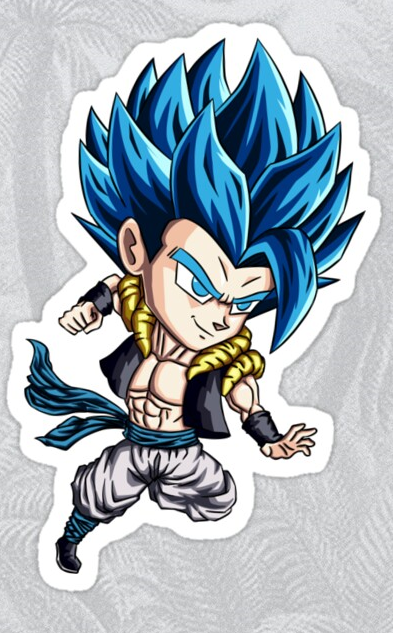 Gogeta Super Saiyan Blue Sticker