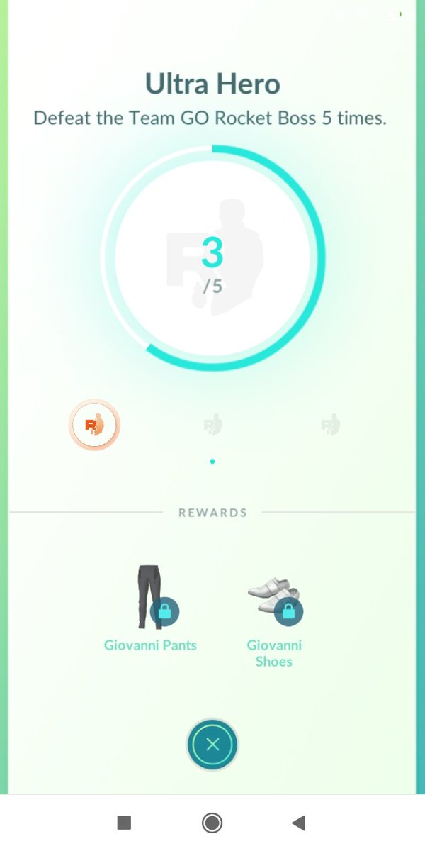 CapitanJaimePG's tweet photo. Han mejorado notablemente las recompensas de Giovanni. Y ojo que ahora el segundo pokémon puede ser Kangashkan. https://t.co/ouHoCfkcFO