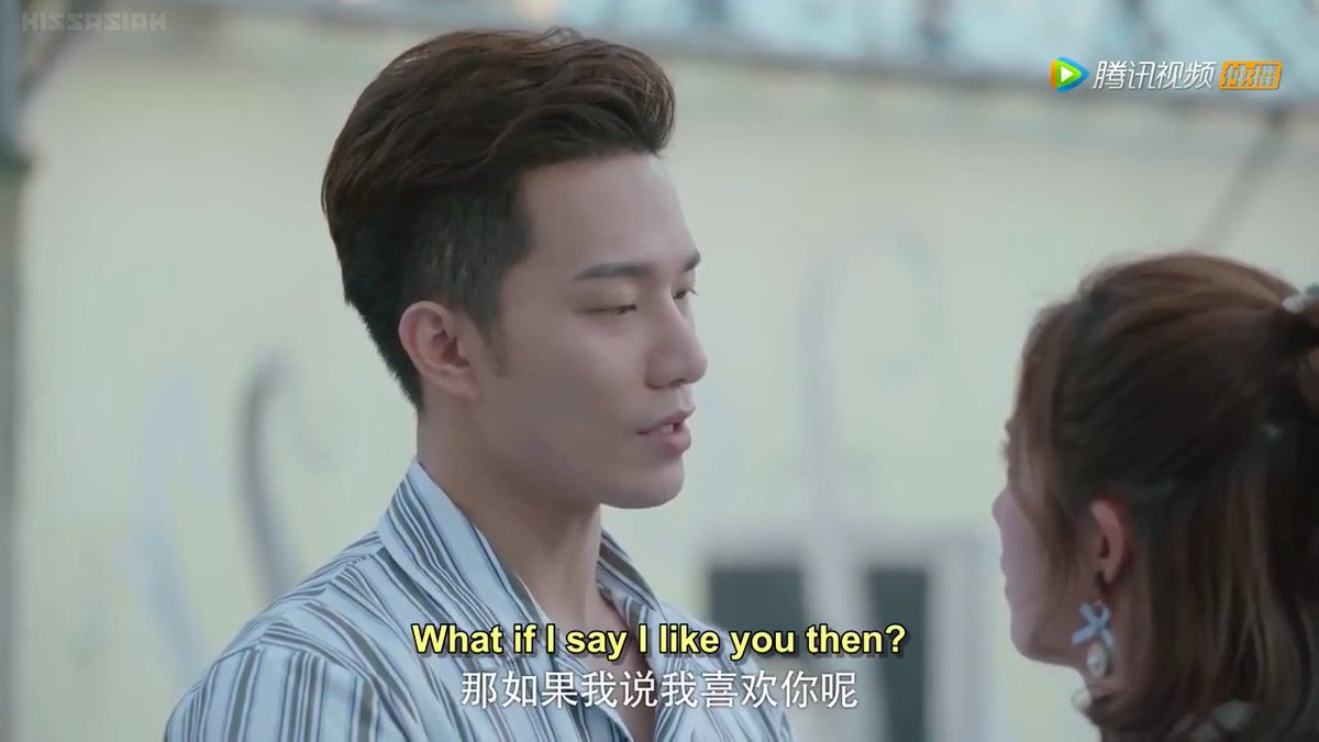 Fang Leng   knows you better than yourself girl!  he won't give up  The way he came and confessed his feelingsMade her not to leave   #MyGirlFriendIsAnAlien