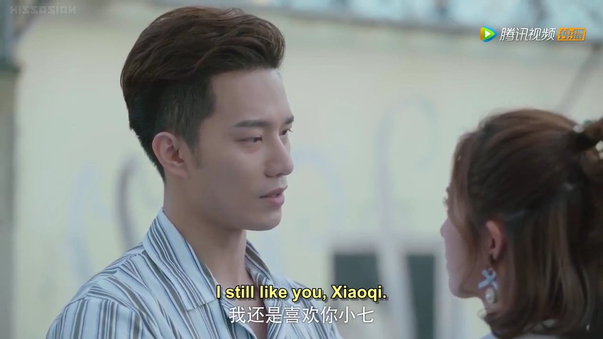 Fang Leng   knows you better than yourself girl!  he won't give up  The way he came and confessed his feelingsMade her not to leave   #MyGirlFriendIsAnAlien