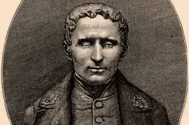 El 04/01/1809 nació Louis Braille, que se quedó ciego a los 3 años e inventó el sistema de lectura para invidentes que lleva su nombre