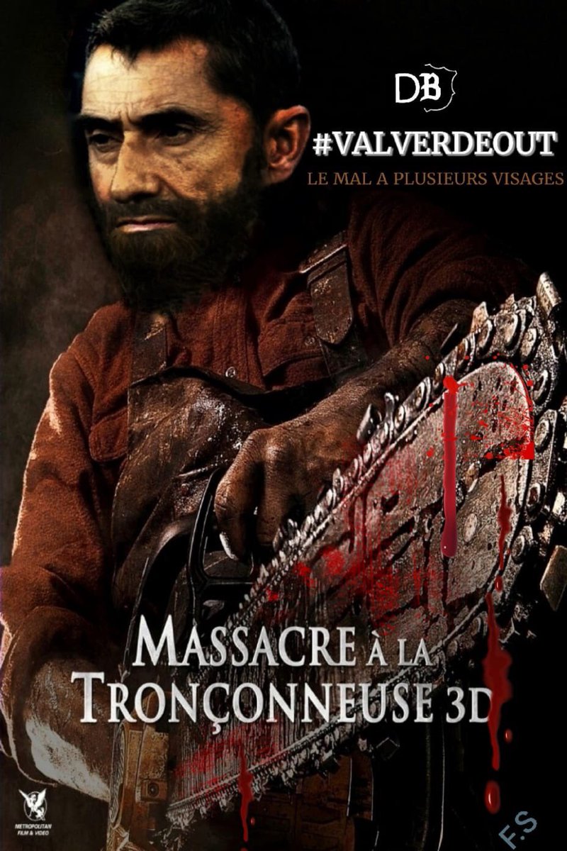 FcbSegador's tweet photo. #DailyValverdeOut
#ValverdeOut N°59 #MassacreàlaTronçonneuse3D https://t.co/SACg0T6LVm