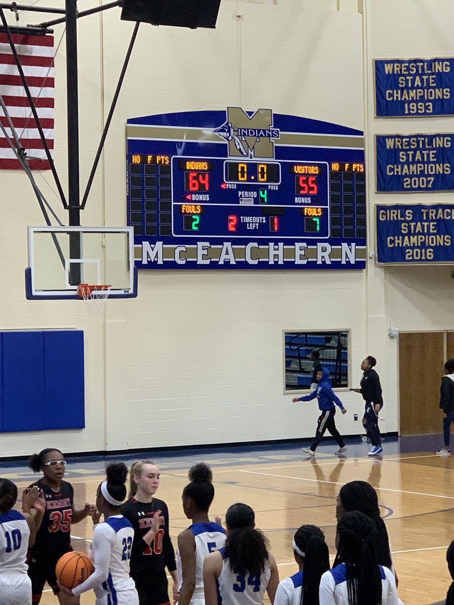 McEachernHigh's tweet photo. Lady Indians took the WIN over Bishop Kenny, FL in the @SheGotGame7 #prideinthetribe #TeamworkmakeatheDreamwork! https://t.co/gbBh8DYxpO