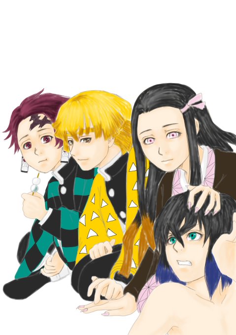驚くばかり鬼滅の刃 かまぼこ隊 イラスト イラスト画像