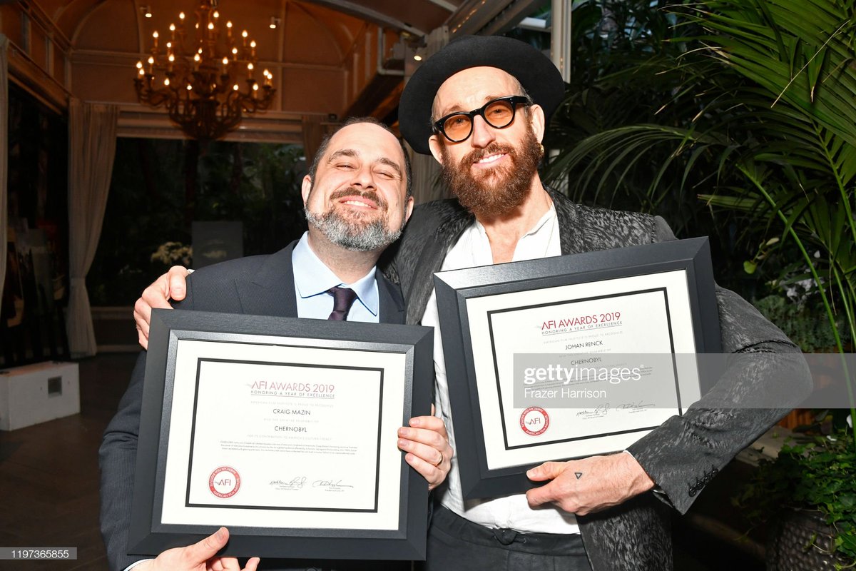 TanjaStrutzl's tweet photo. Congratulations to @JaredHarris, @clmazin , @johanrenck &amp; the rest of the cast &amp; the crew for receiving the #AfiAward. 👏 
#ChernobylHBO is a #masterpiece &amp; you all have done a brilliant job, Bravo ! 👏👏👏👏👏
@Allegratastic #TeamHarris https://t.co/bVz05QlPIC